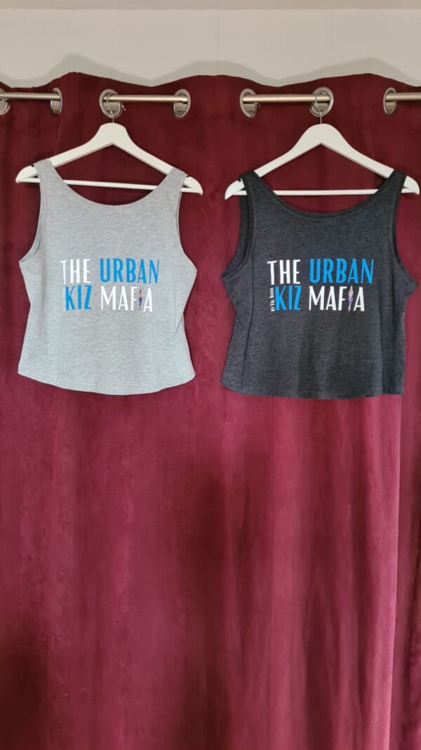 Women's Tank Top The Urban Kiz Mafia (heather) grey back
