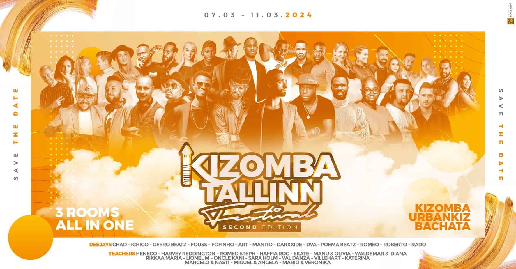 Kizomba Tallinn Festival 2024 Banner