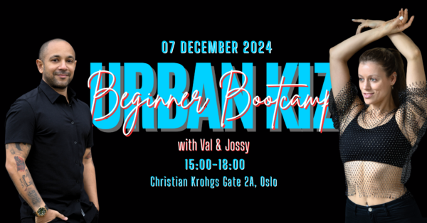 Beginner bootcamp urban Kiz Val & jossy december 2024