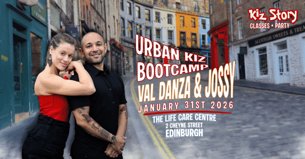 Edinburgh Urban Kiz Bootcamp Val Danza & Jossy banner