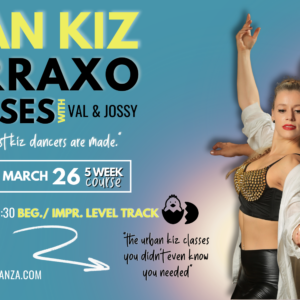 Urban Kiz & Tarraxo Classes Oslo Val Danza Jossy February 2026 beginners